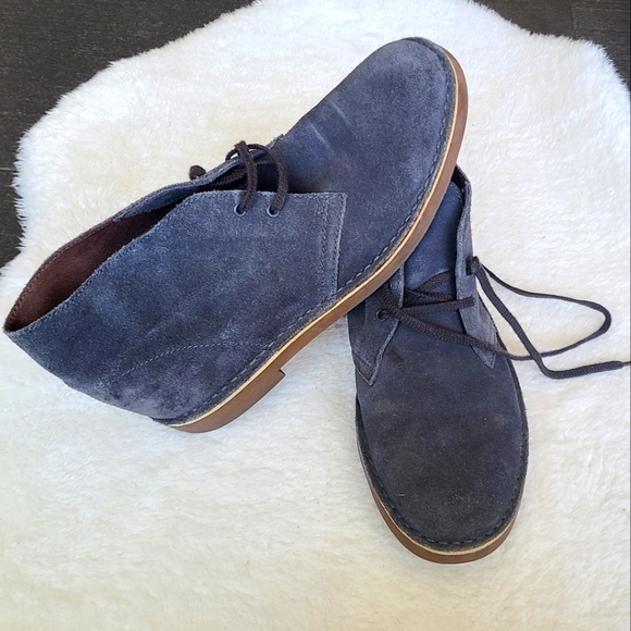 Clarks Other - Clarks desert boot blue